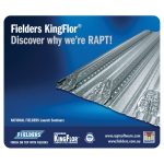 A mouse pad featuring a textured metal surface design in shades of grey with a logo and branding.