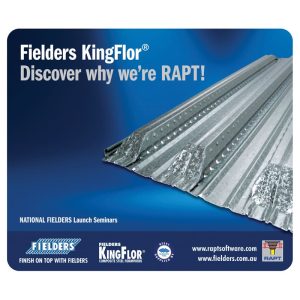 A mouse pad featuring a textured metal surface design in shades of grey with a logo and branding.