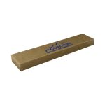 A rectangular kraft box with a logo on the top, designed for packaging a product, likely in the technology category.